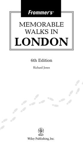 Frommer's Memorable Walks in London