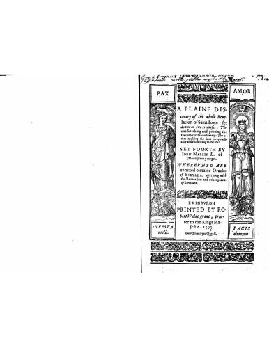 A plaine discovery, of the whole Revelation of Saint John. 1593