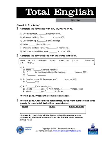 Total English Starter Teacher's Resourсe Pack