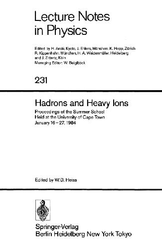 Hadrons and Heavy Ions