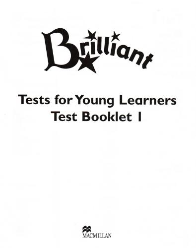 Brilliant. Test Booklet 1