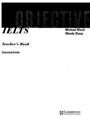 Objective IELTS Intermediate Teacher's Book