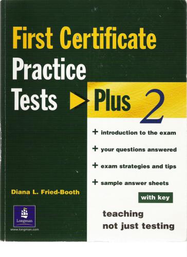 First Certificate Practice Tests Plus 2 with Key