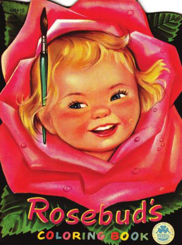 Rosebud's Coloring Book (Раскраска для девчонок)