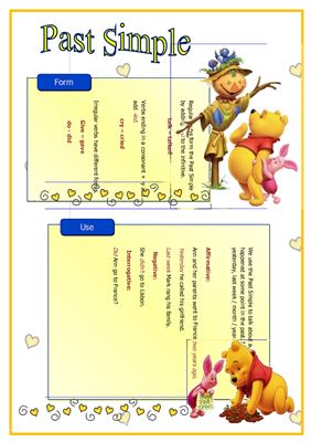 Past Simple Tense - worksheets