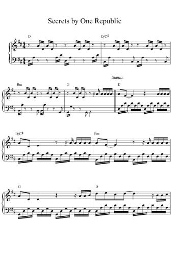 One Republic - Secrets