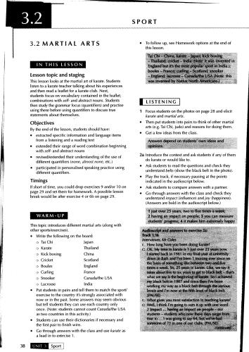 Language Leader Upper-Intermediate Teacher's book. Units 3-4