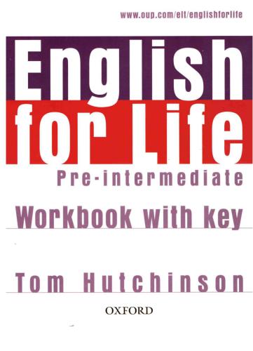 English For Life. Pre-Intermediate. Workbook