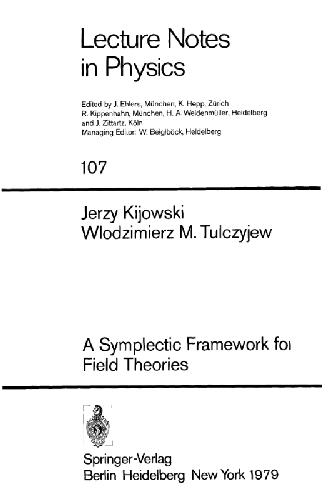 A Symplectic Framework for Field Theories