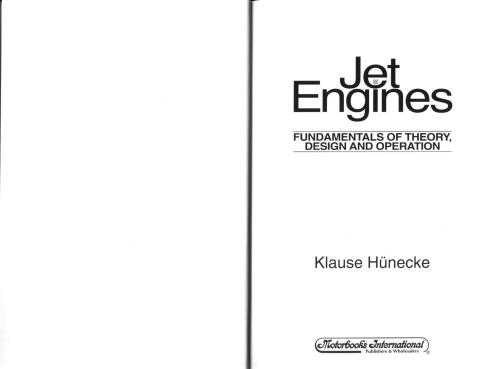 Jet engine: Fundamentals of Theory, Design and Operation