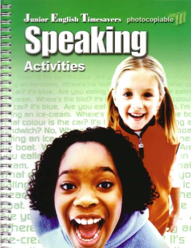 Junior English Timesaver: Speaking Activities
