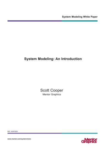 System Modeling: An Introduction