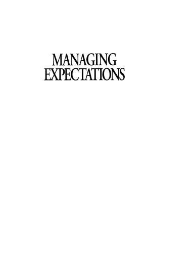 Managing Expectations