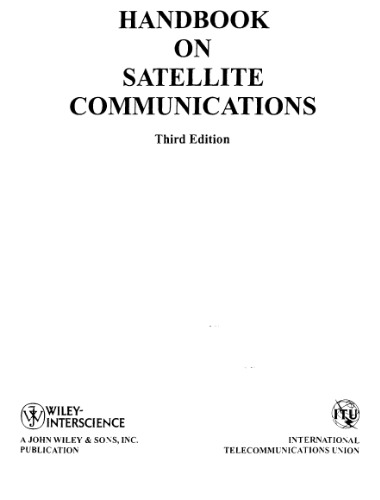 Handbook on Satellite Communications