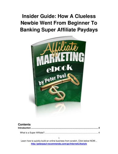 Affiliate Marketing