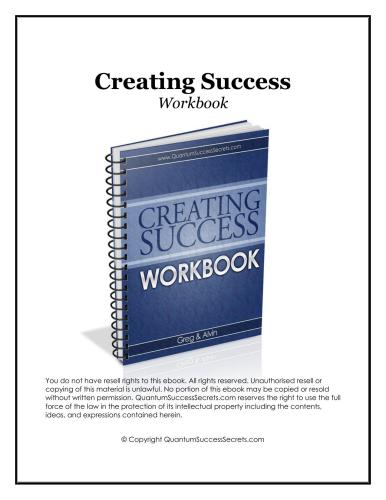 Creating Success Workbook