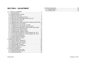 Sysmex - 1000i Adjustment