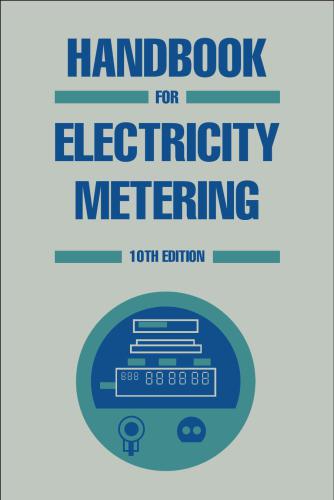 Handbook for Electricity Metering