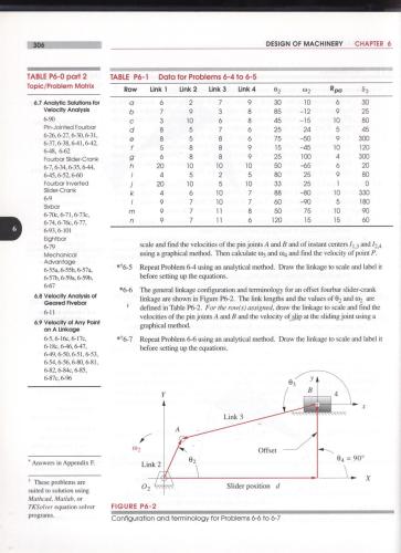 Design of Machinery: An Introduction to the Synthesis and Analysis of Mechanisms and Machines (part. 2)