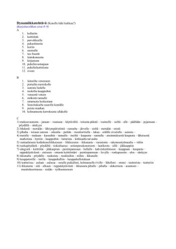 Suomen kielioppi. Taulukkoja, tehtäviä ja harjoituksia / Грамматика финского языка. Таблицы, задания и упражнения