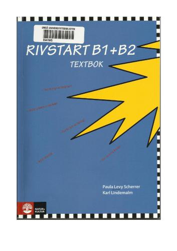 Rivstart B1+B2 / Учебник для изучения шведского языка для взрослых. Textbok