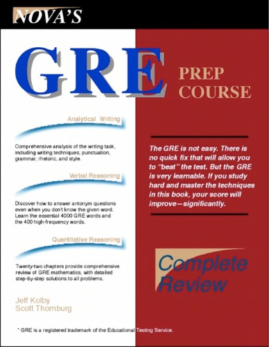 GRE Prep Course: Complete Review