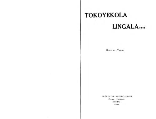 Tokoyekola Lingala