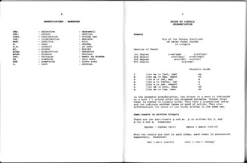 Lingala-English, English-Lingala: Dictionary and Phrasebook