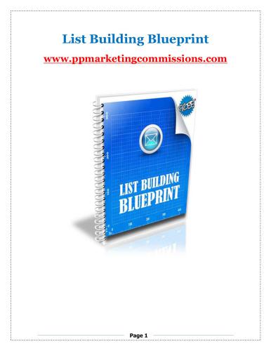 List building blueprint