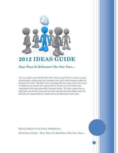 2012 ideas guide
