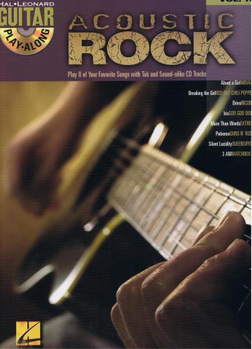 Acoustic Rock. Guitar Play-Along Volume 18