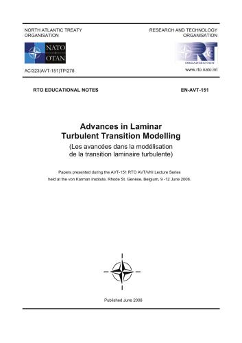 Advances in Laminar Turbulent Transition Modelling