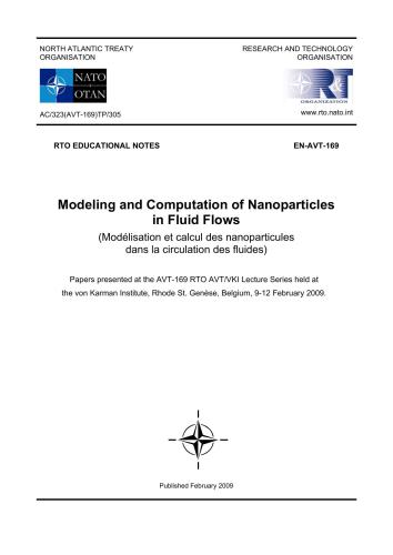 Modeling and Computation of Nanoparticles in Fluid Flows