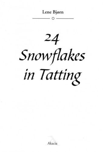 24 Snowflakes in Tatting