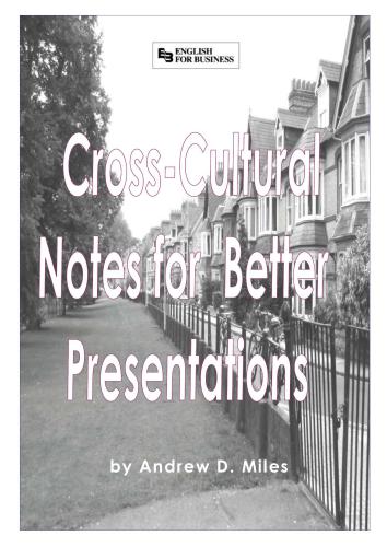 Cross-Cultural Notes for Better Business English Presentations