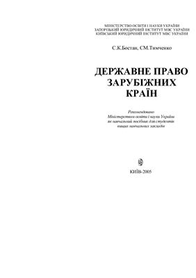 Державне право зарубіжних країн