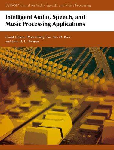 Intelligent Audio, Speech, and Music Processing Applications