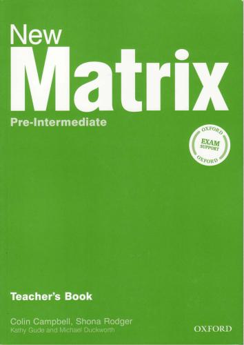 New Matrix Pre-Intermediate Teacher's Book
