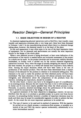 Coulson&Richardson's Chemical Engineering. V.3. Chemical and Biochemical Reactors and Process Control