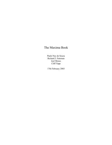 The Maxima Book
