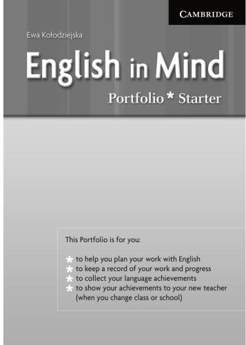 English in Mind. Starter. Portfolio