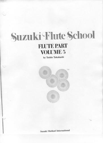 Suzuki Flute School Vol 5. Ноты для флейты