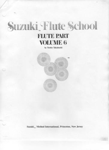 Suzuki Flute School Vol 6. Ноты для флейты