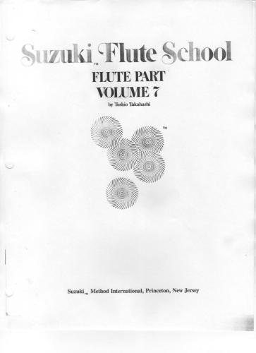 Suzuki Flute School Vol 7. Ноты для флейты