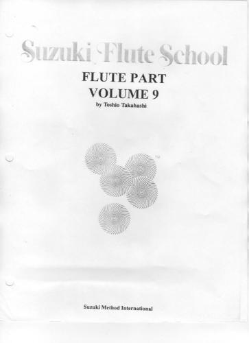 Suzuki Flute School Vol 9. Ноты для флейты