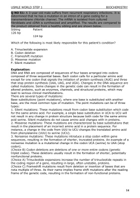 USMLE step1 Qbook on biochemistry and genetics
