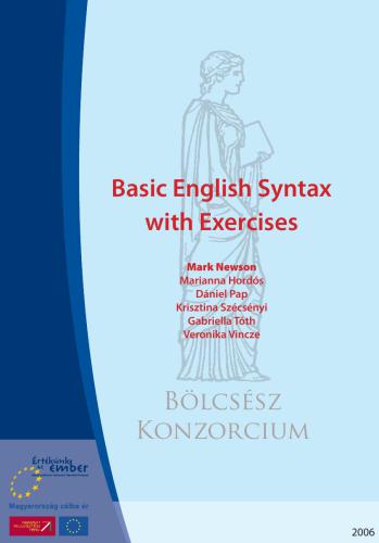 Basic English Syntax with Exercises
