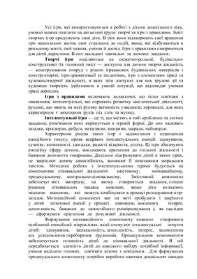 Розділ Ігрова діяльність Програма Впевнений старт