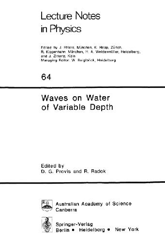 Waves on Water of Variable Depth