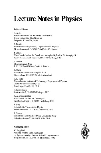 Jets in Extragalactic Radio Sources: Proceedings of a Workshop Held at Ringberg Castle, Tegernsee, FRG September 22–28, 1991